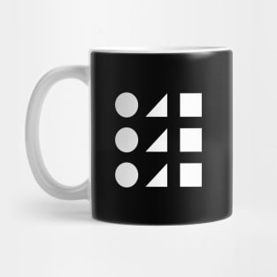 Newborn Contrast shape design Mug